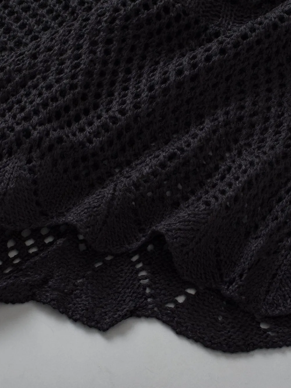 Black Knit Tunic