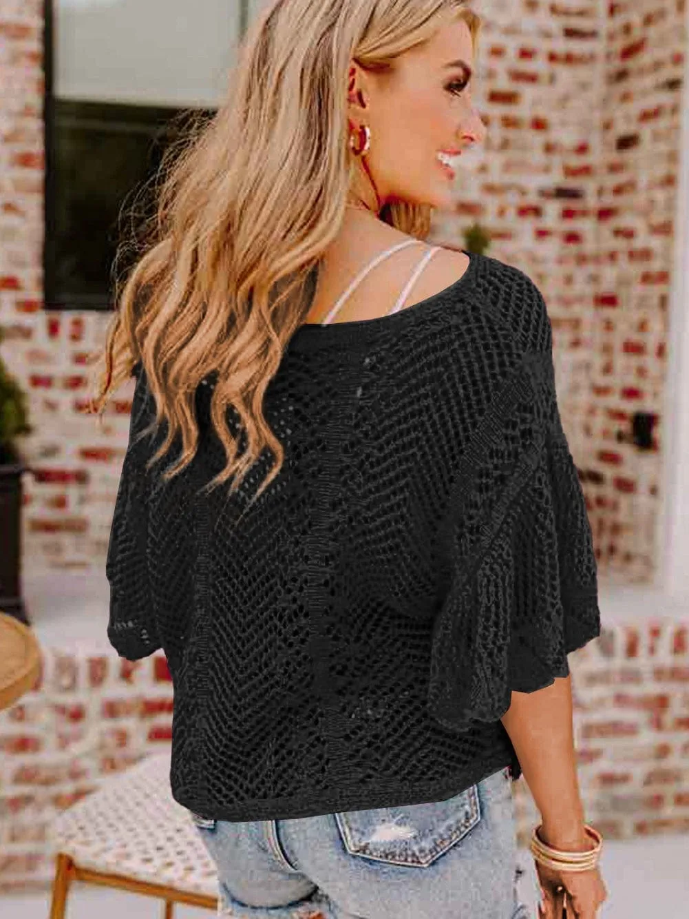 Black Knit Tunic