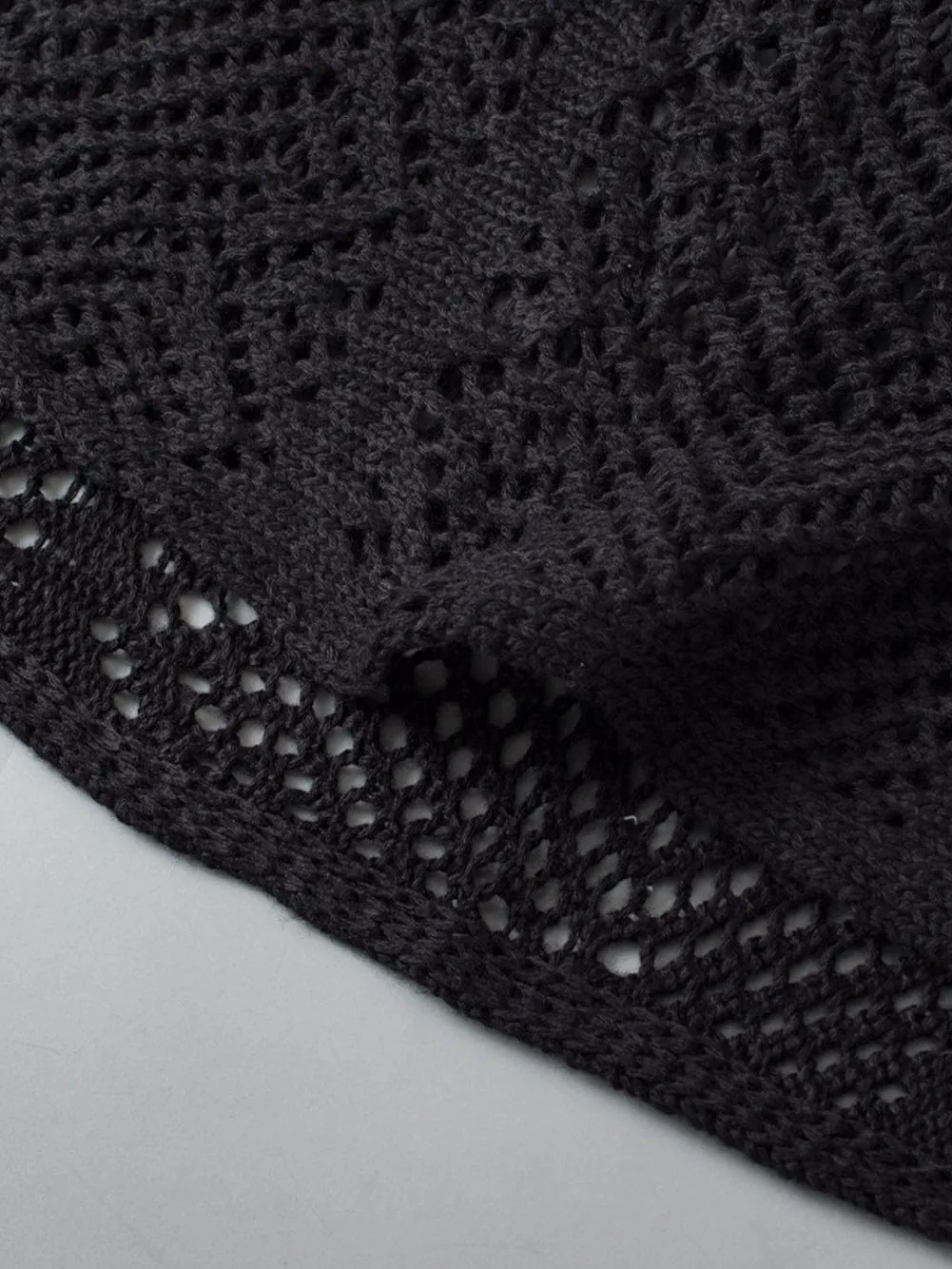 Black Knit Tunic