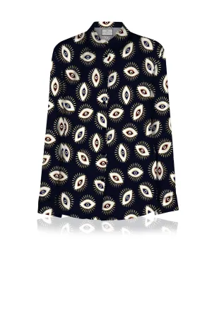 Black Printed Shirts