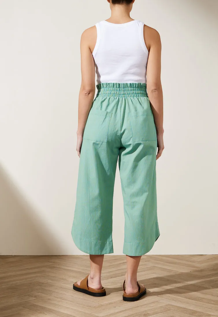 BLAKE STRIPE CAPRI PANT