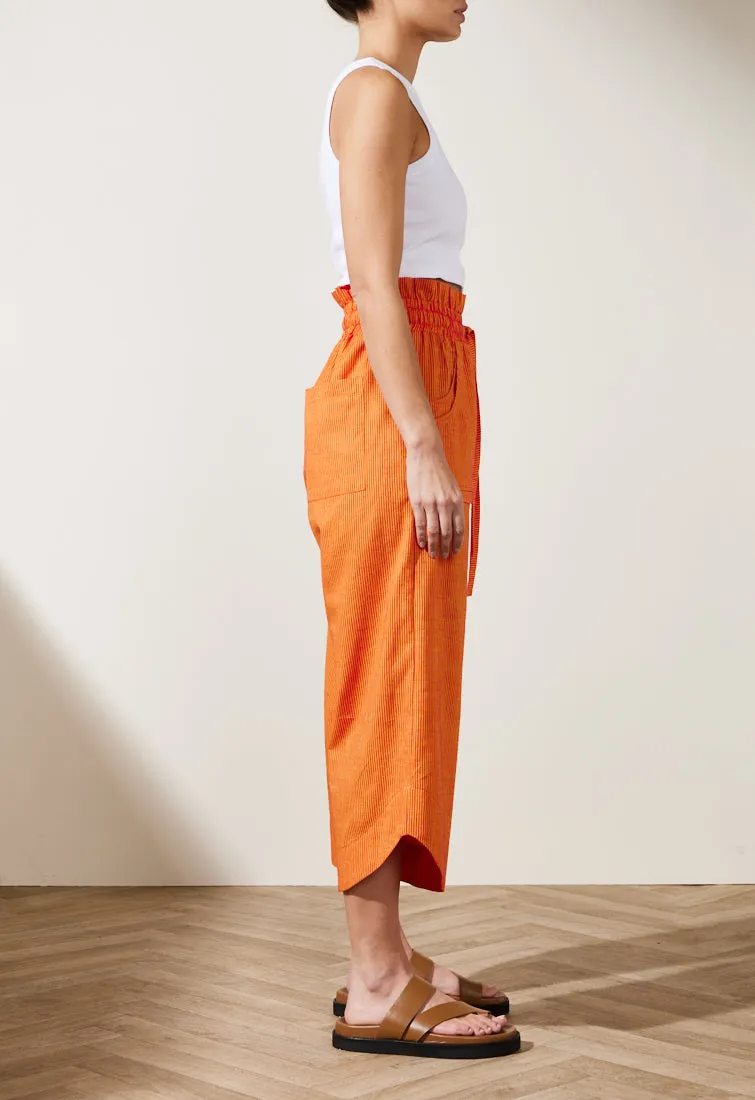 BLAKE STRIPE CAPRI PANT