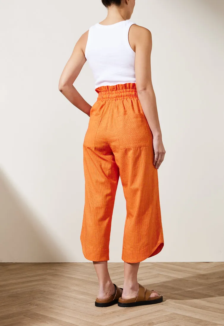BLAKE STRIPE CAPRI PANT