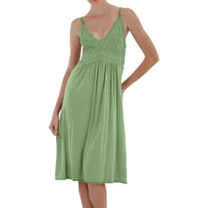 Bliss Knit Nightgown - Celery