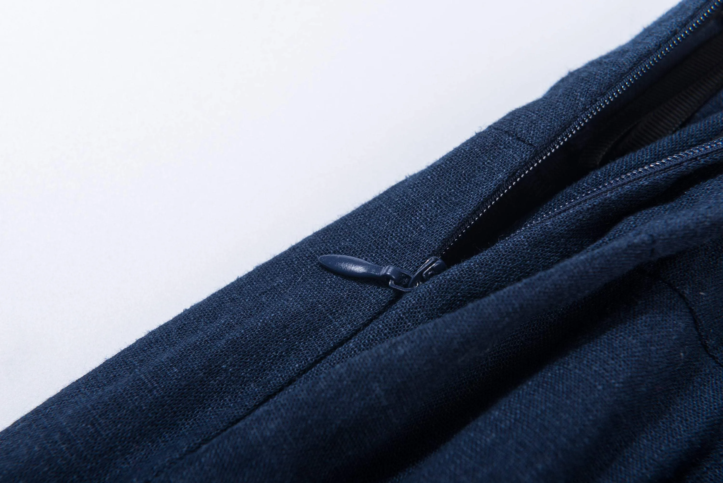 Blue linen pants, winde leg linen pants for womens,  loose and casual bule linen pants for summer, handmade plus size linen pants C1265