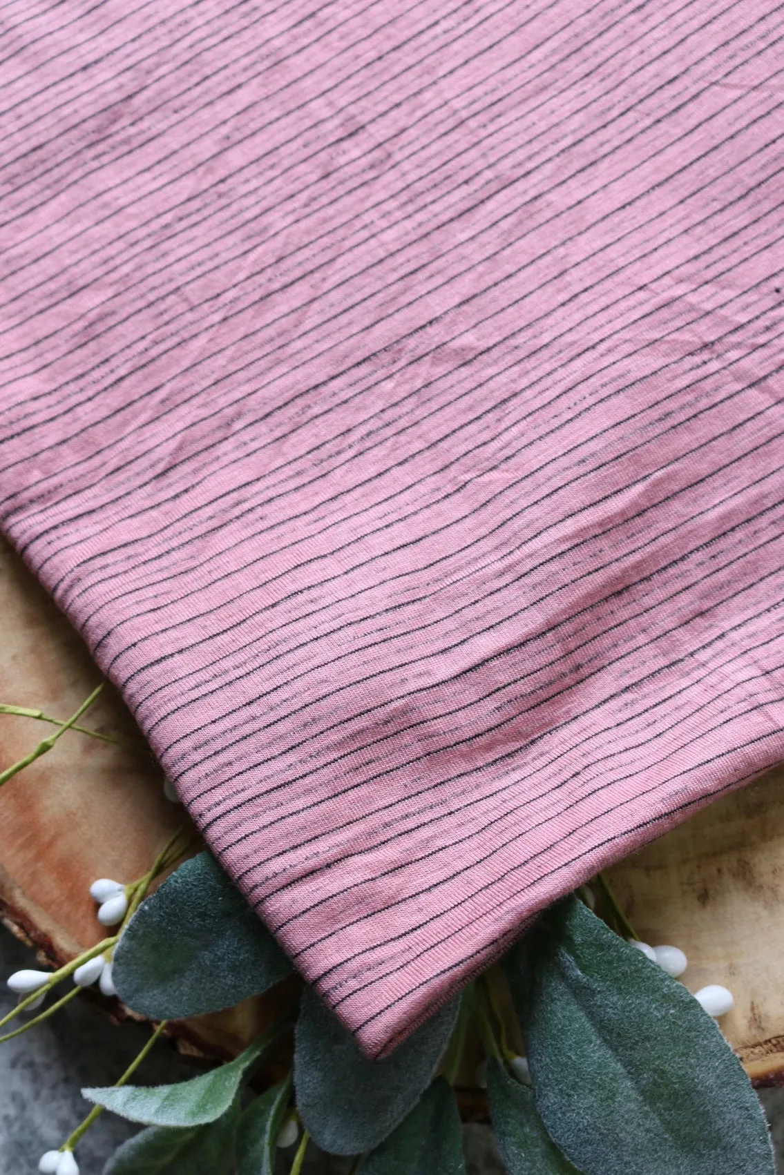 Blushing Pink Sedona Mini Stripe Jersey
