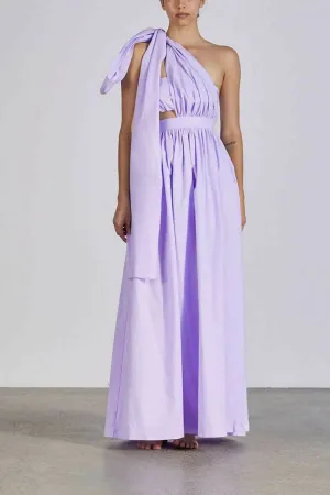 Bondi Born St Tropez Long Dress in Lavender