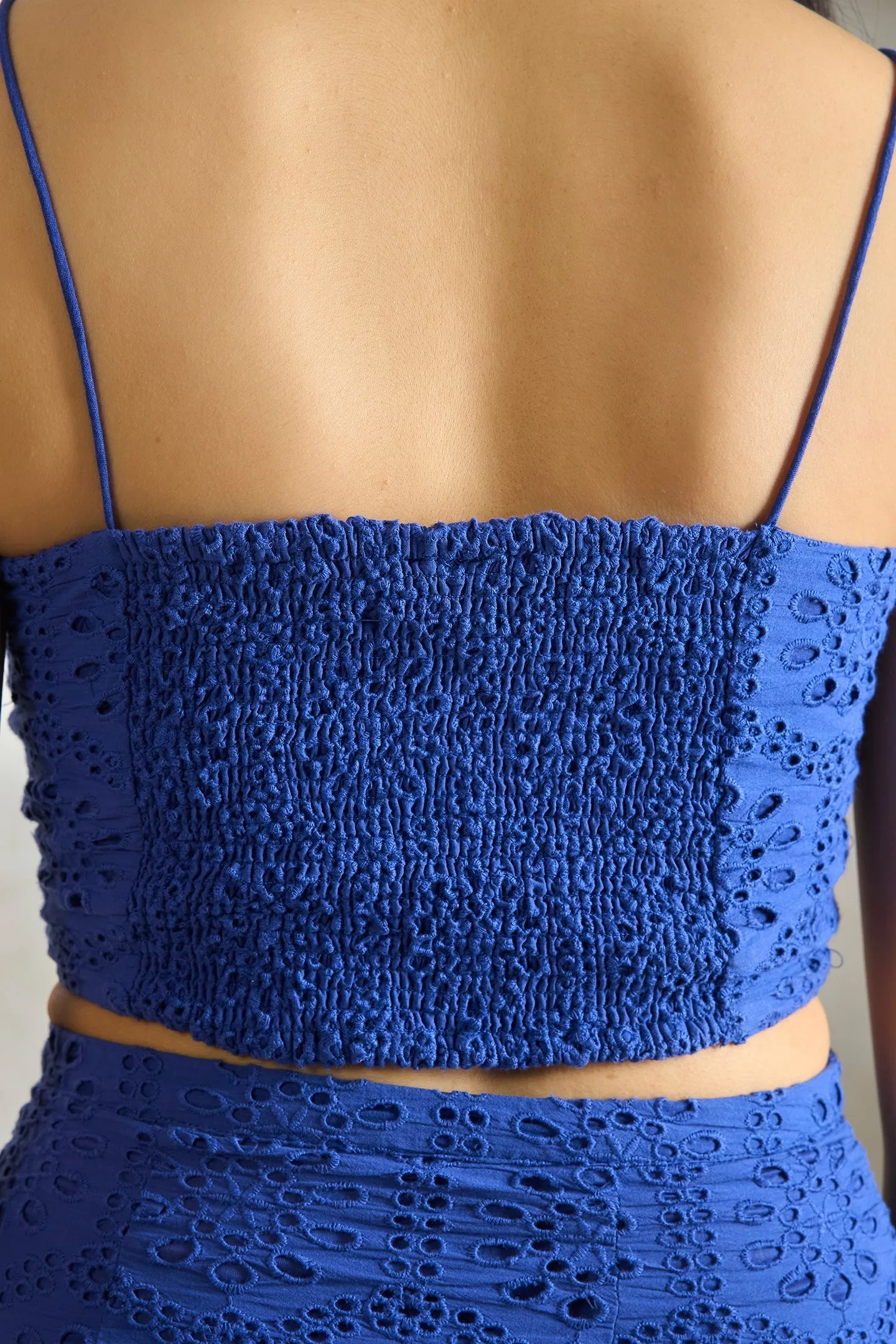 Bonnie Top|Schiffli Strap Top