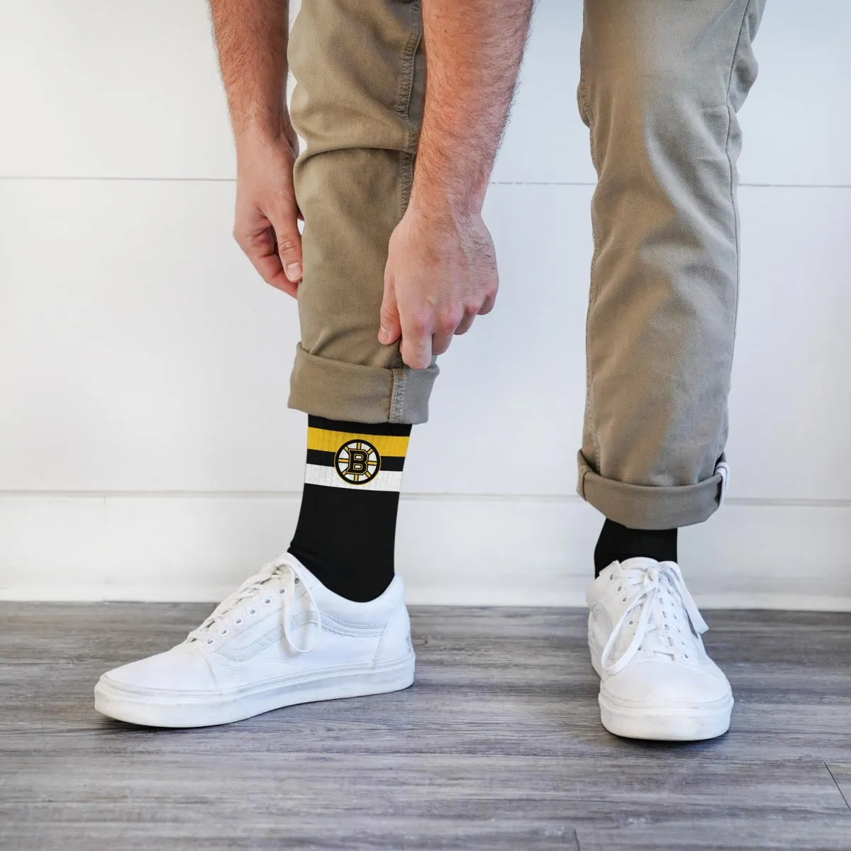 Boston Bruins Legend Premium Crew Socks