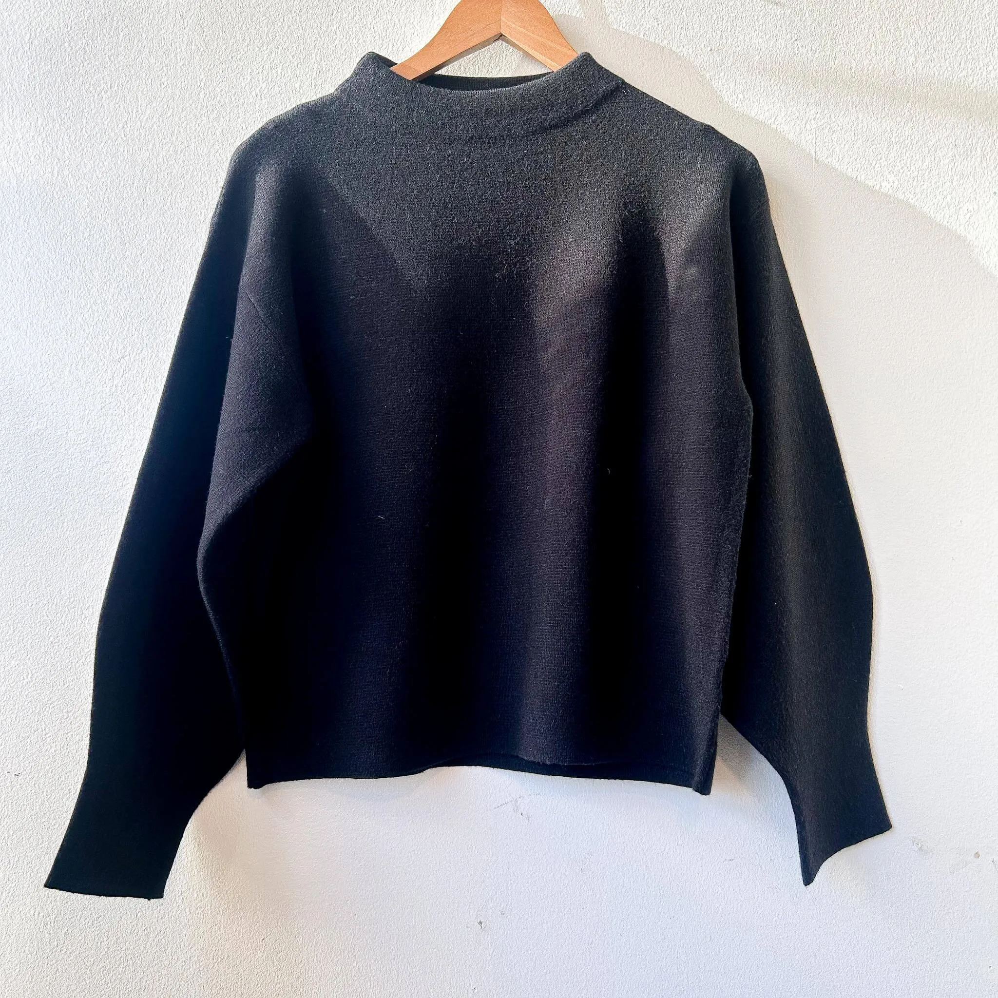Bou Jeloud | Puff Sleeve Pullover Sweater