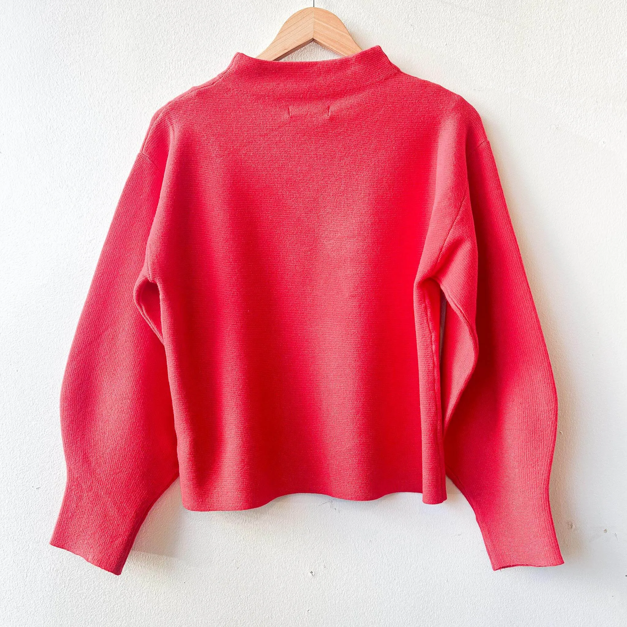 Bou Jeloud | Puff Sleeve Pullover Sweater
