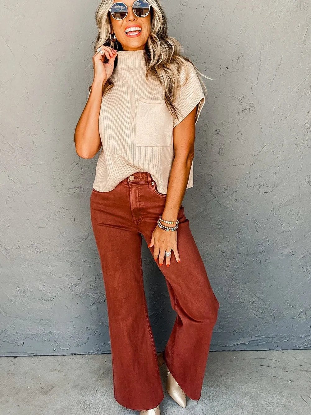 Boxy Knit Top