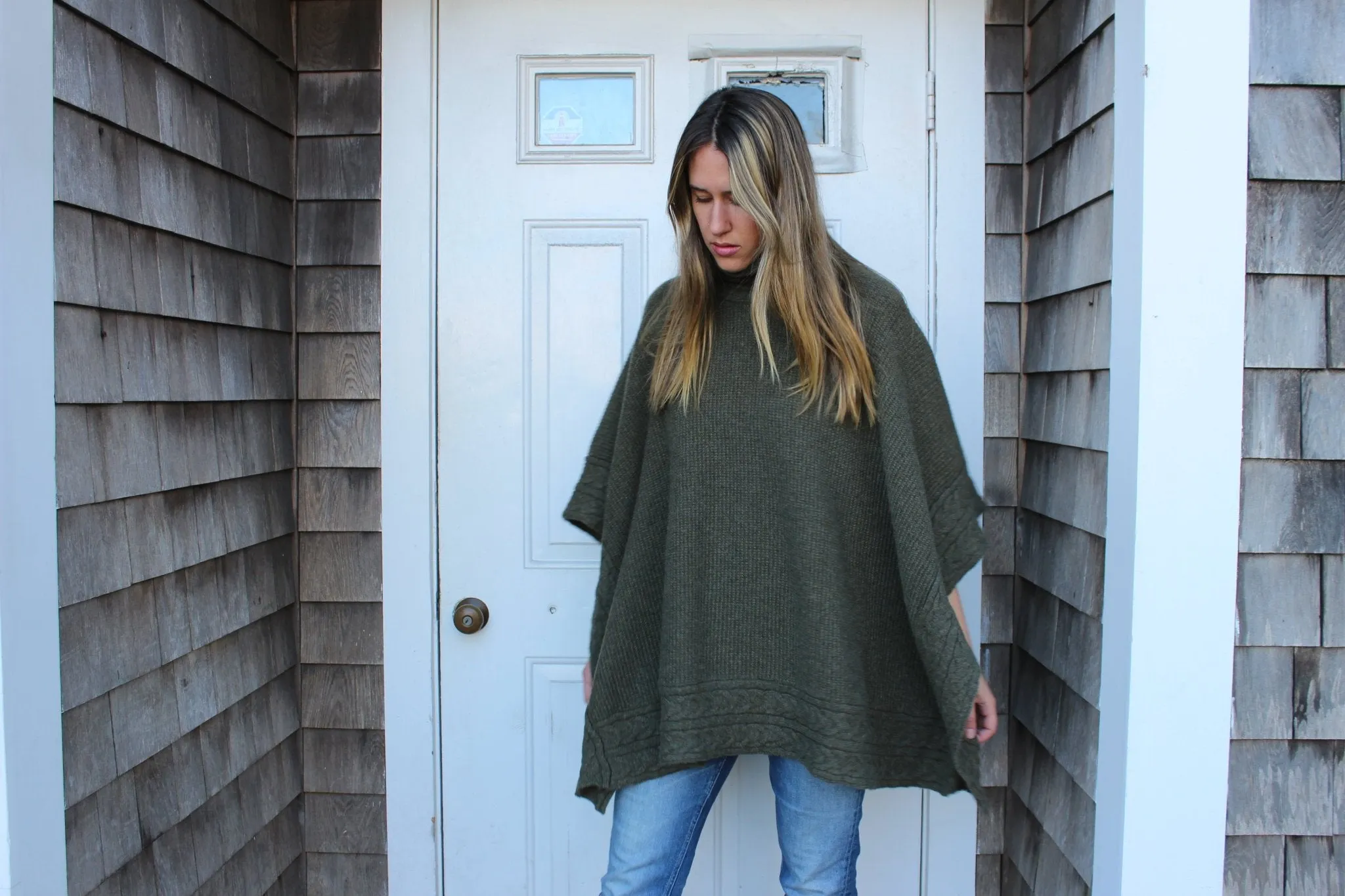 Braided Poncho