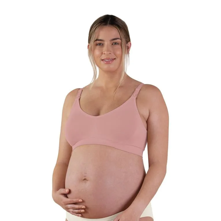 Bravado Designs Body Silk Seamless Nursing Bra - Sustainable - Dusted Peony