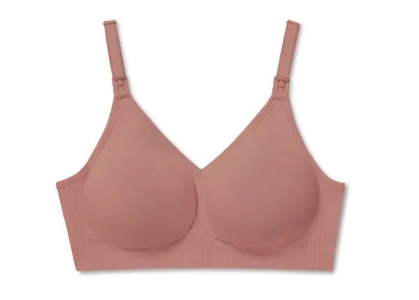 Bravado Designs Body Silk Seamless Nursing Bra - Sustainable - Roseclay