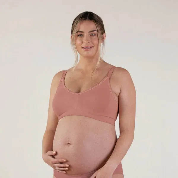Bravado Designs Body Silk Seamless Nursing Bra - Sustainable - Roseclay