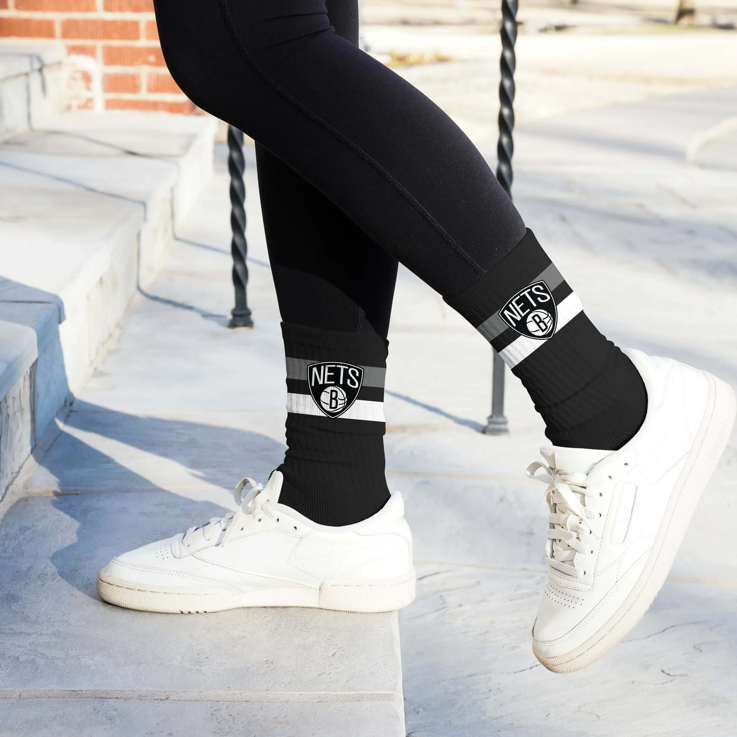 Brooklyn Nets Legend Premium Crew Socks