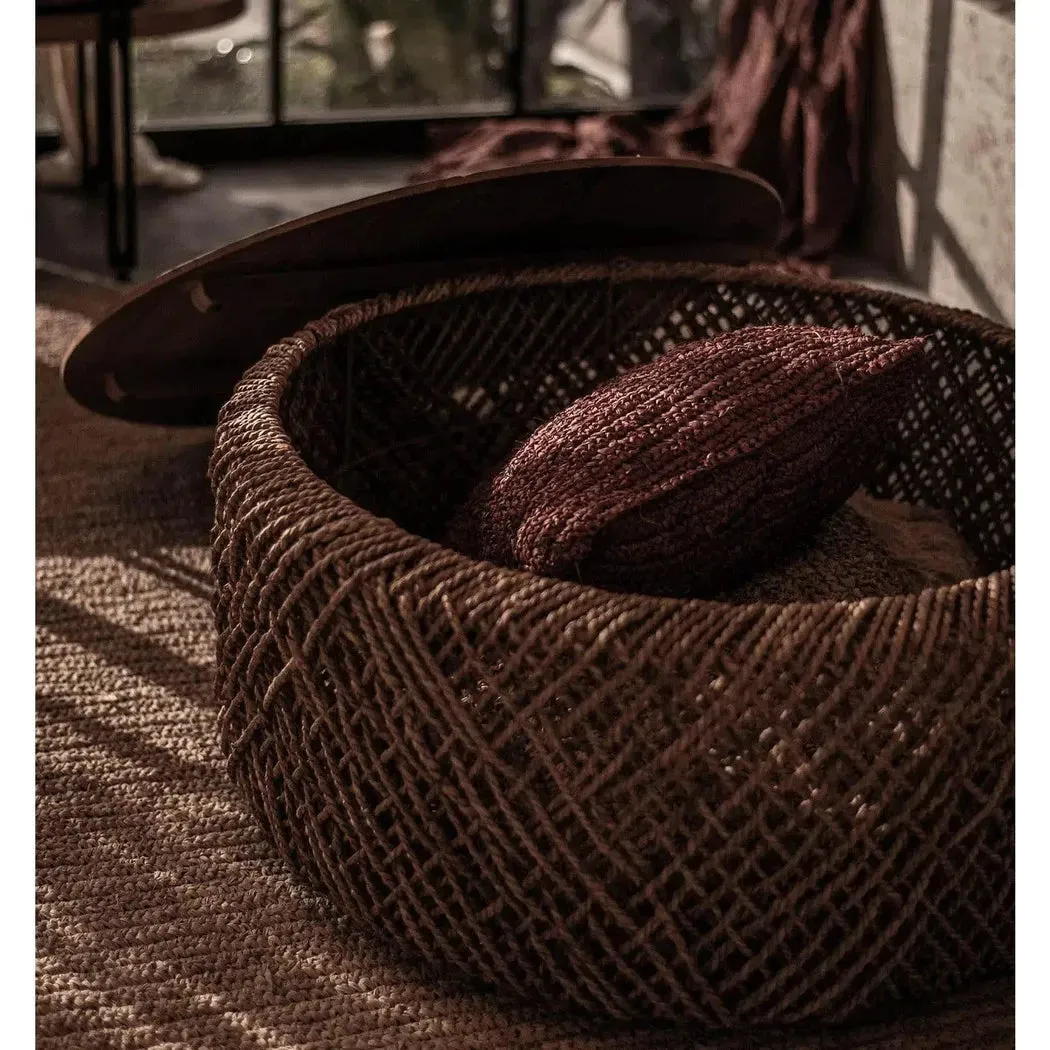 Brown Round Coffee Table With Storage Wood Top With Wood Base