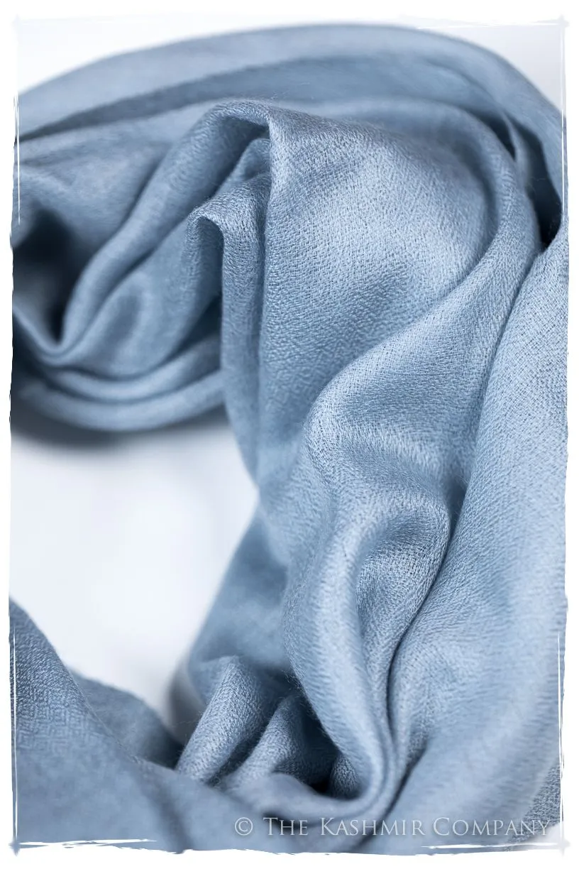 Bul Bul Kentucky Blue Kashmir Wool Scarf