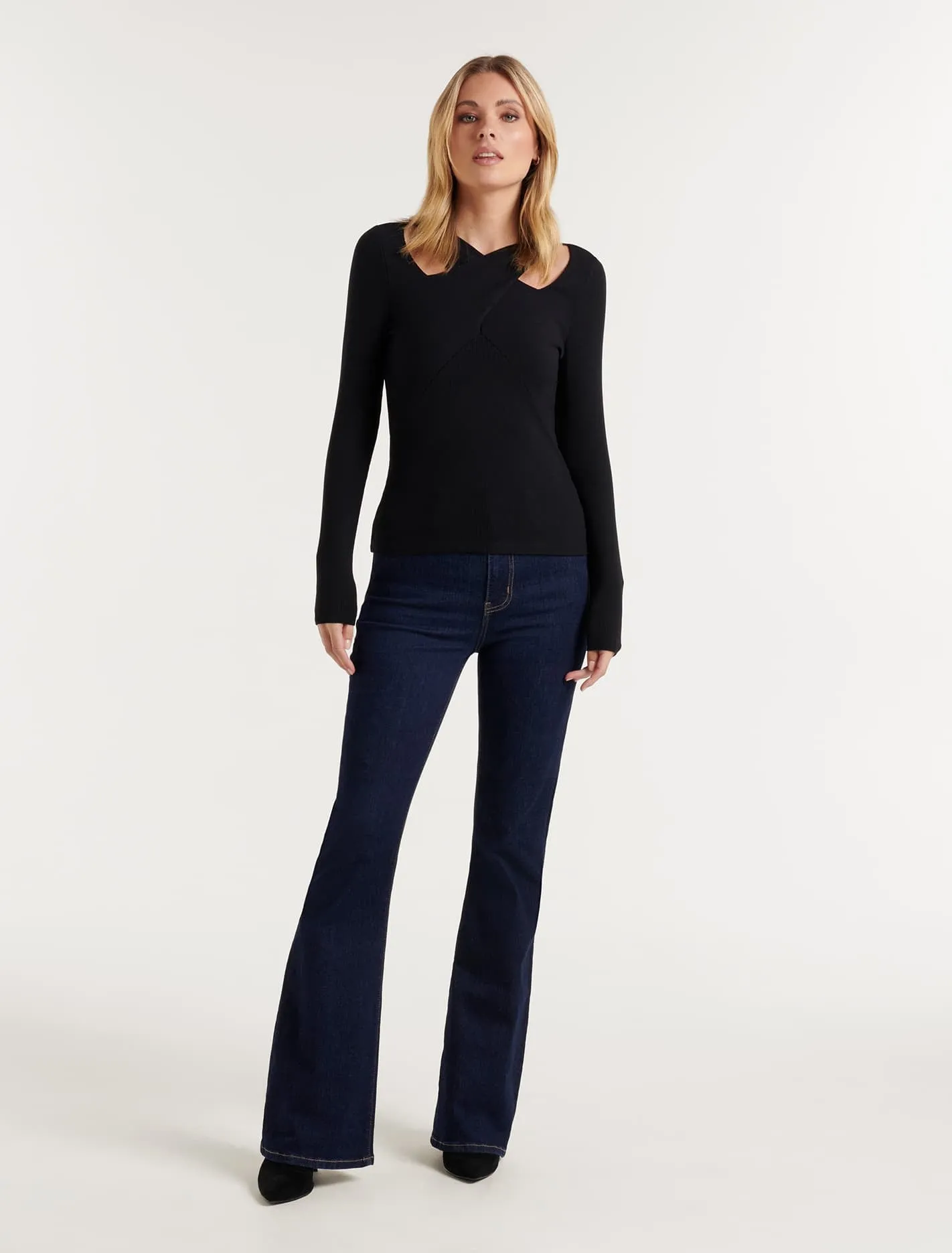 Camden Cross Front Cut Out Top