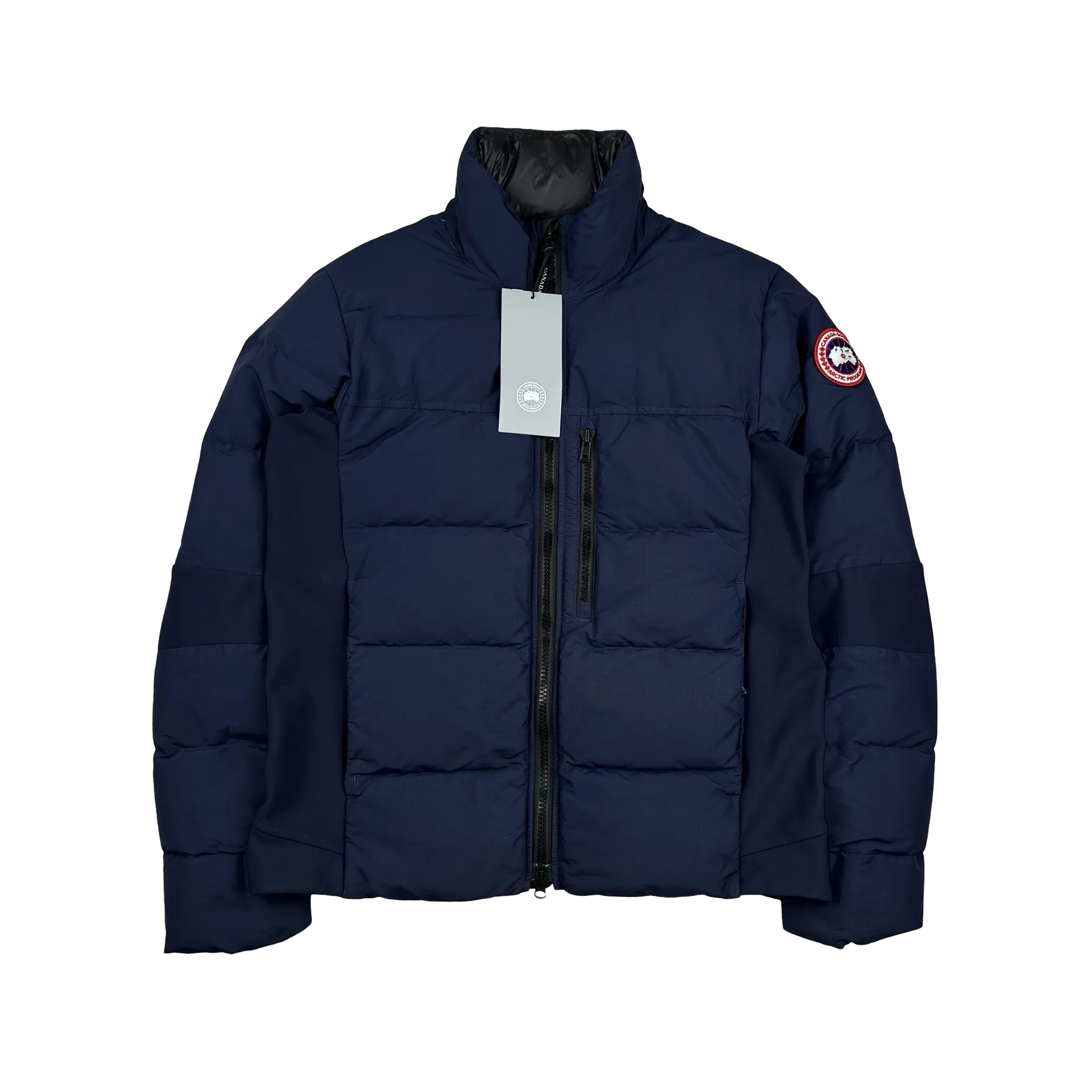 Canada Goose Navy Hybridge Down Jacket - Medium, Large