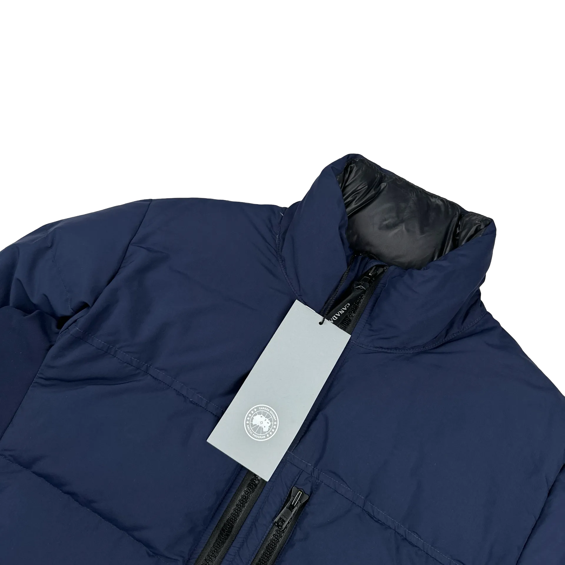 Canada Goose Navy Hybridge Down Jacket - Medium, Large