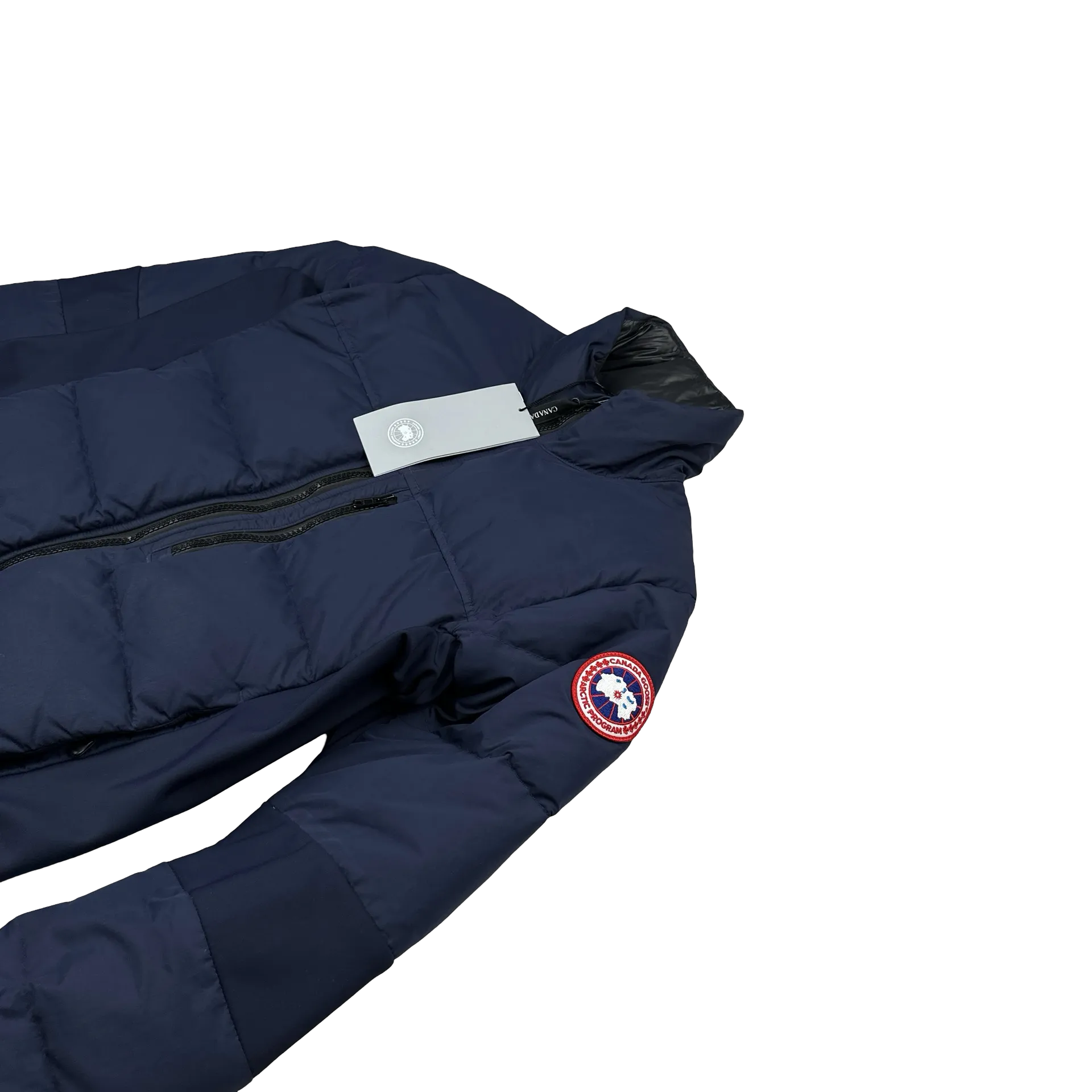 Canada Goose Navy Hybridge Down Jacket - Medium, Large
