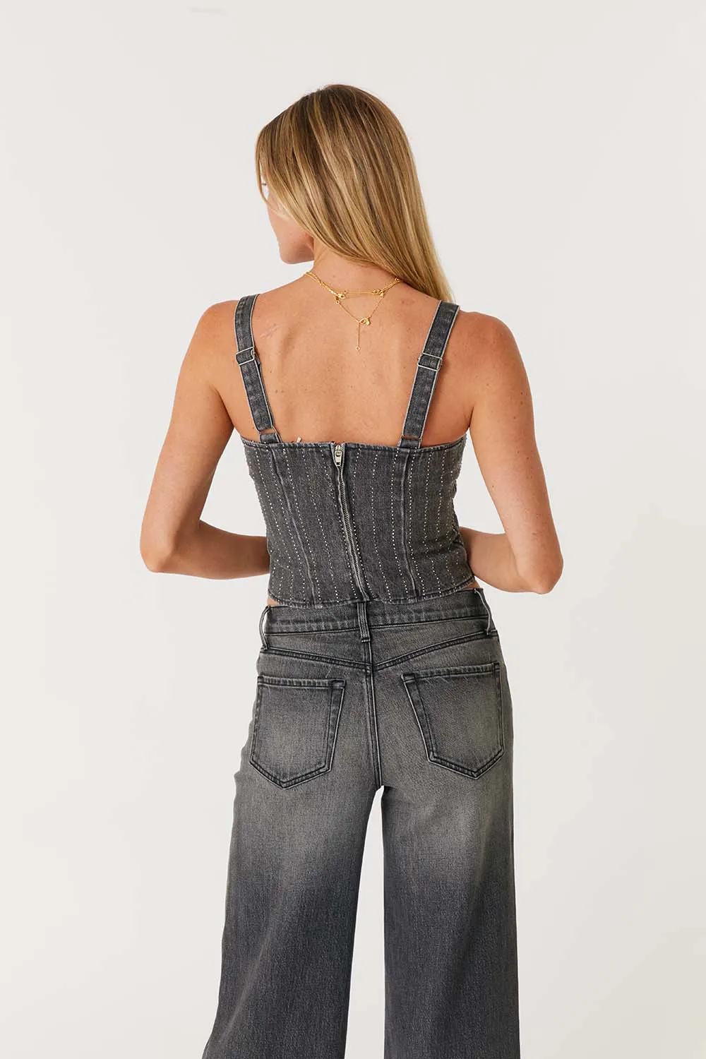Carbon Corset Top