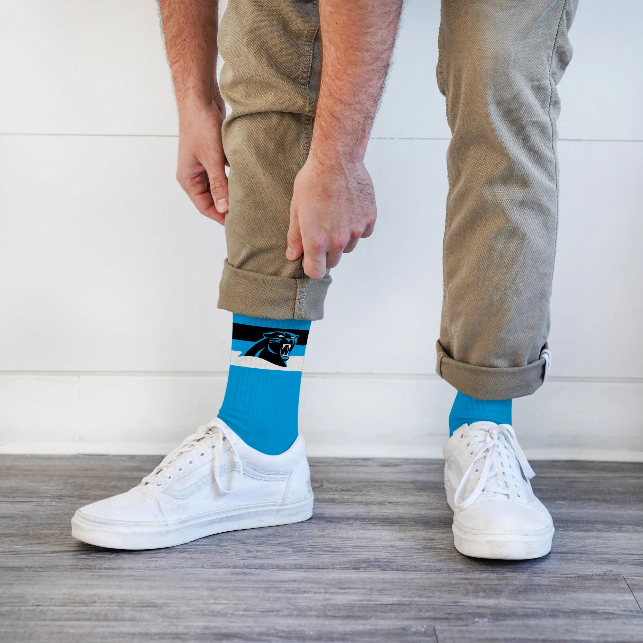 Carolina Panthers Legend Premium Crew Socks