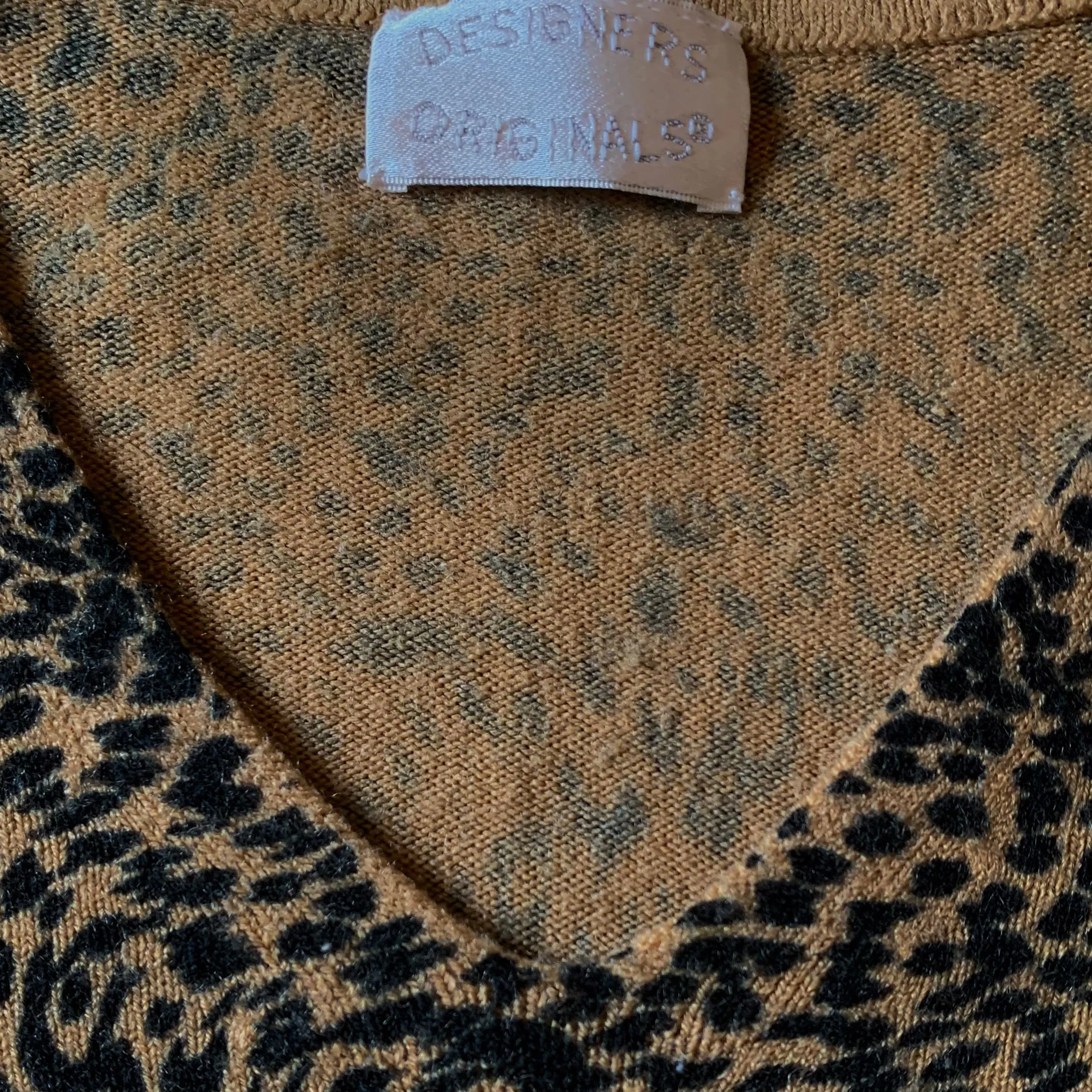 Cheetah Knit Top