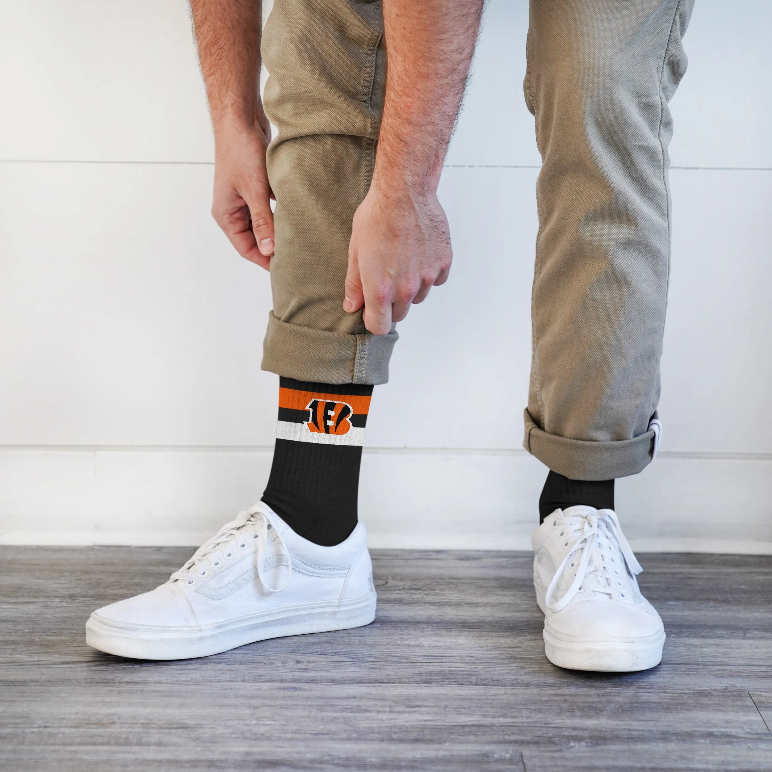 Cincinnati Bengals Legend Premium Crew Socks