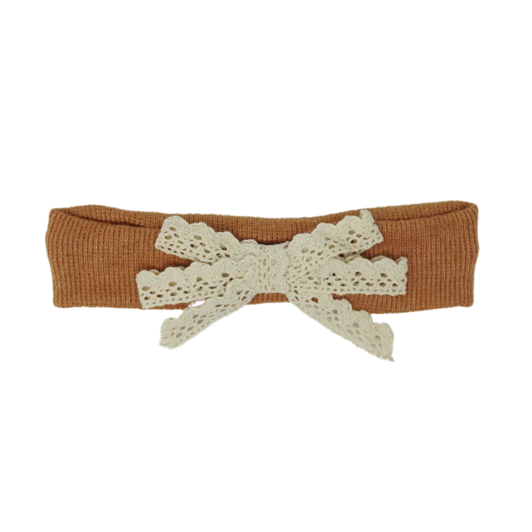 Classic Knit   Lace Baby Band