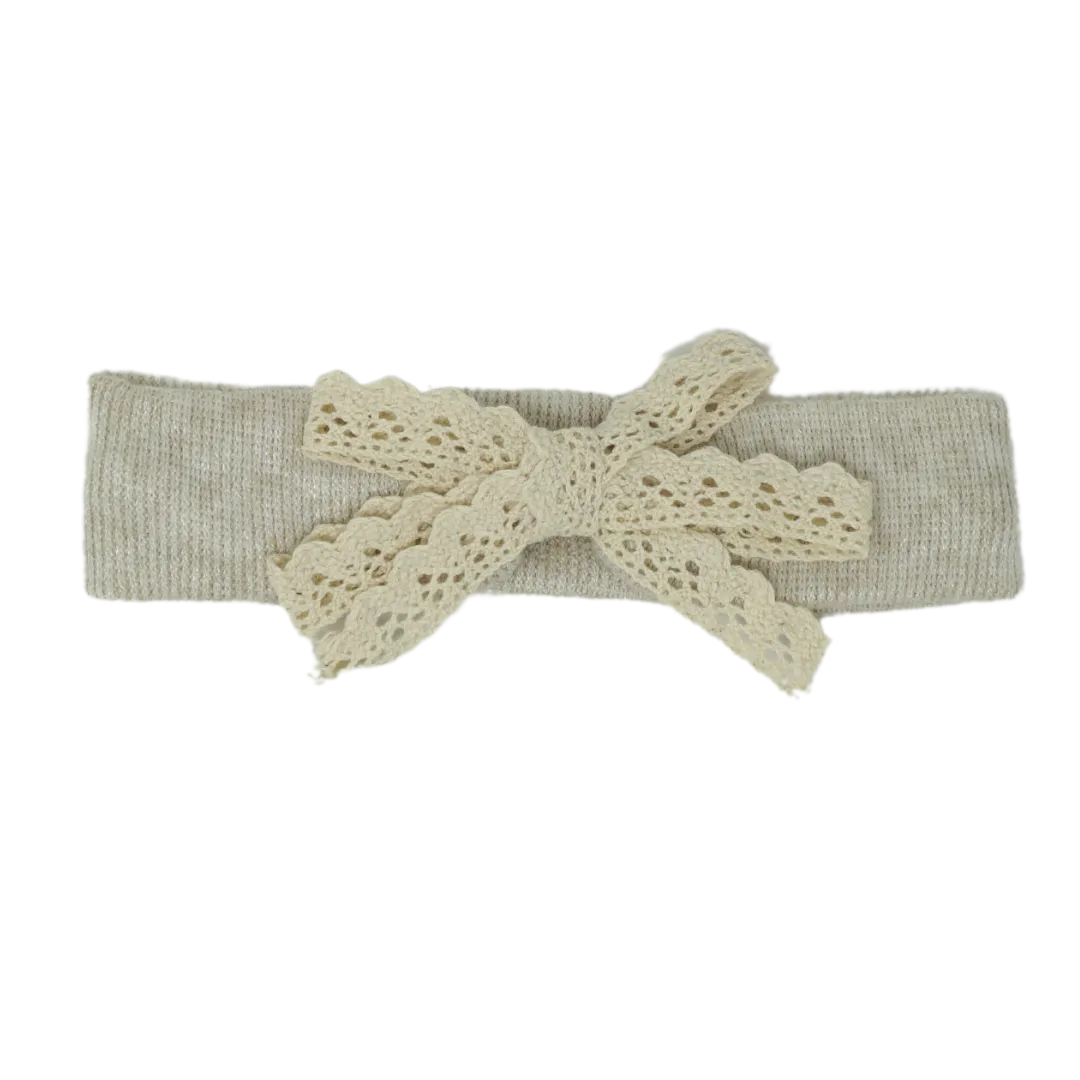 Classic Knit   Lace Baby Band