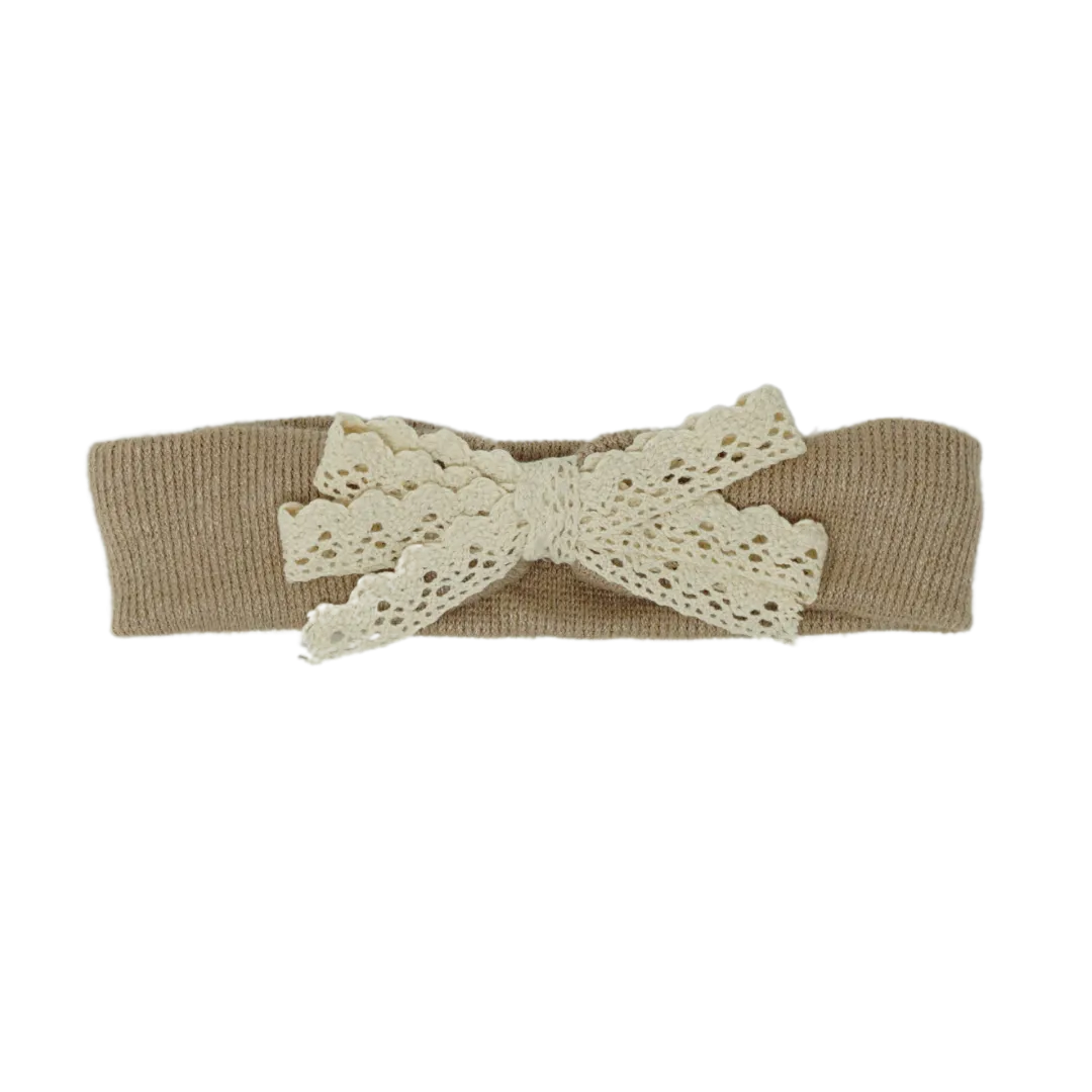 Classic Knit   Lace Baby Band