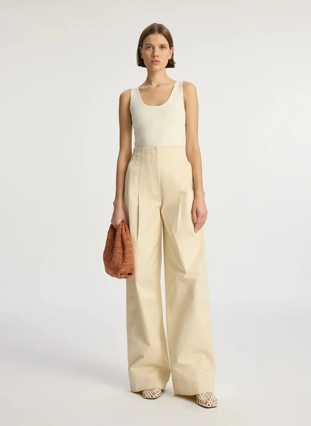 Cleo Knit Top - Bone