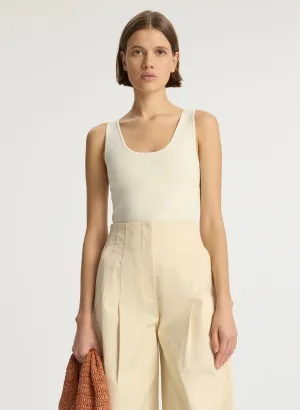 Cleo Knit Top - Bone