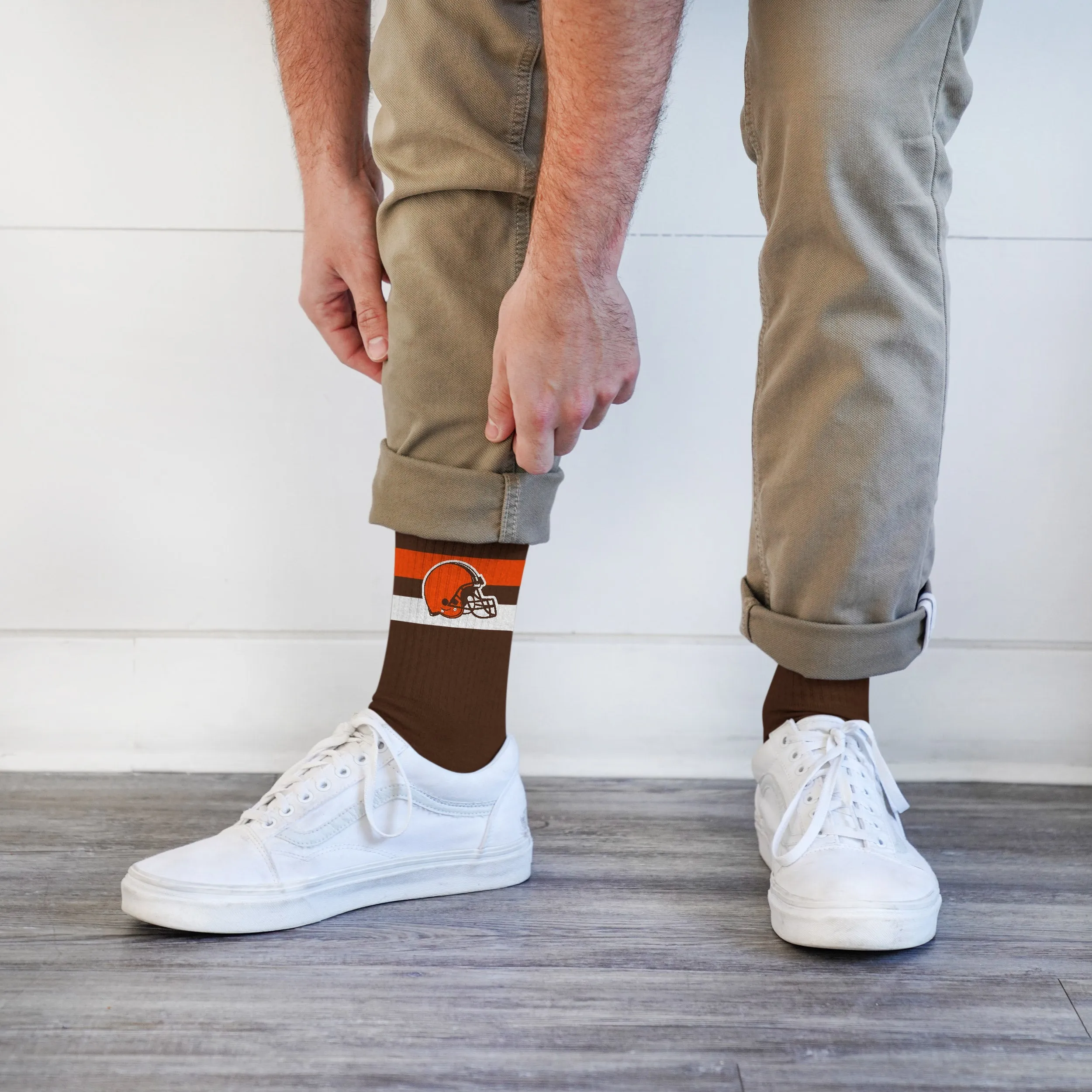 Cleveland Browns Legend Premium Crew Socks