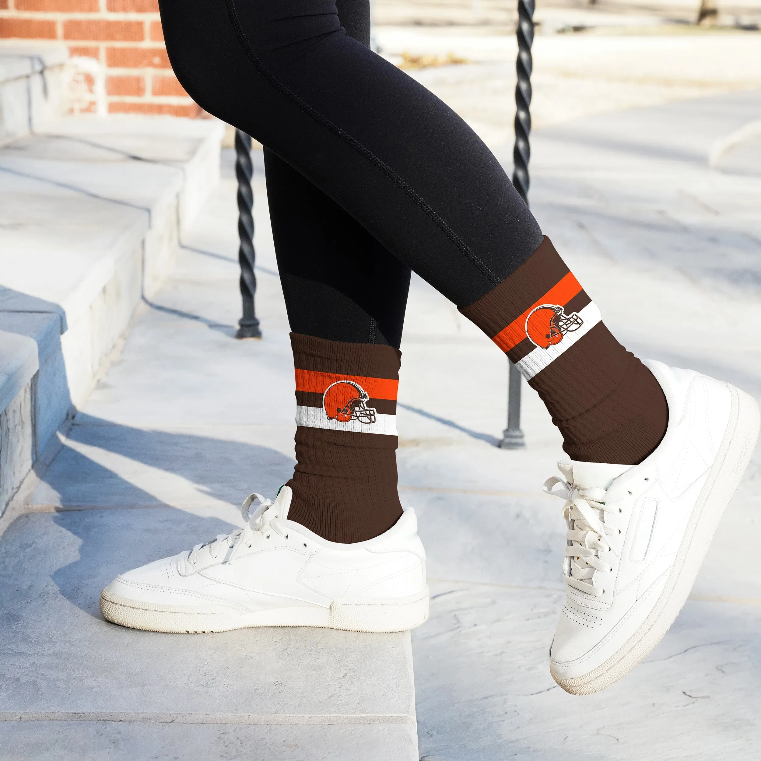 Cleveland Browns Legend Premium Crew Socks