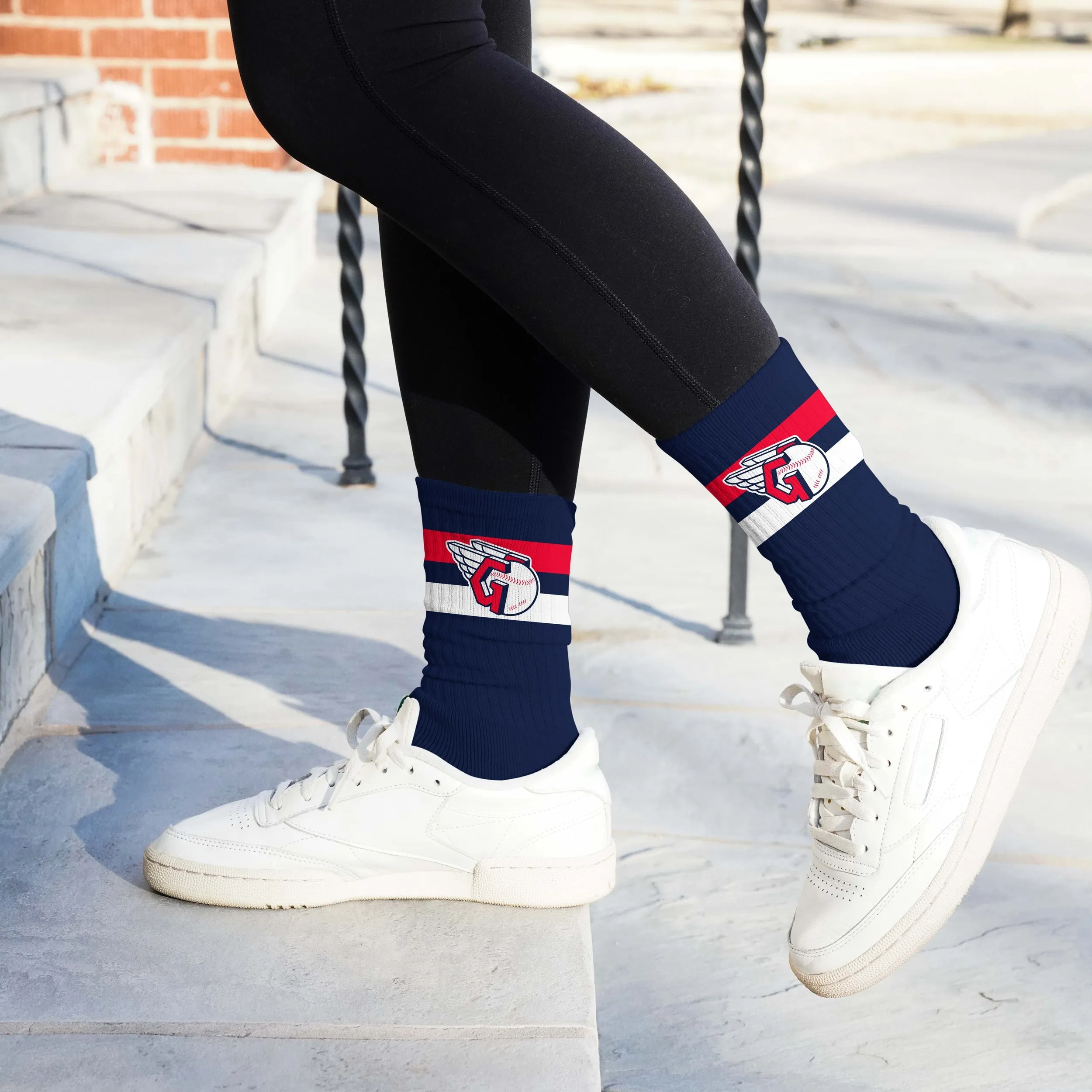 Cleveland Guardians Legend Premium Crew Socks