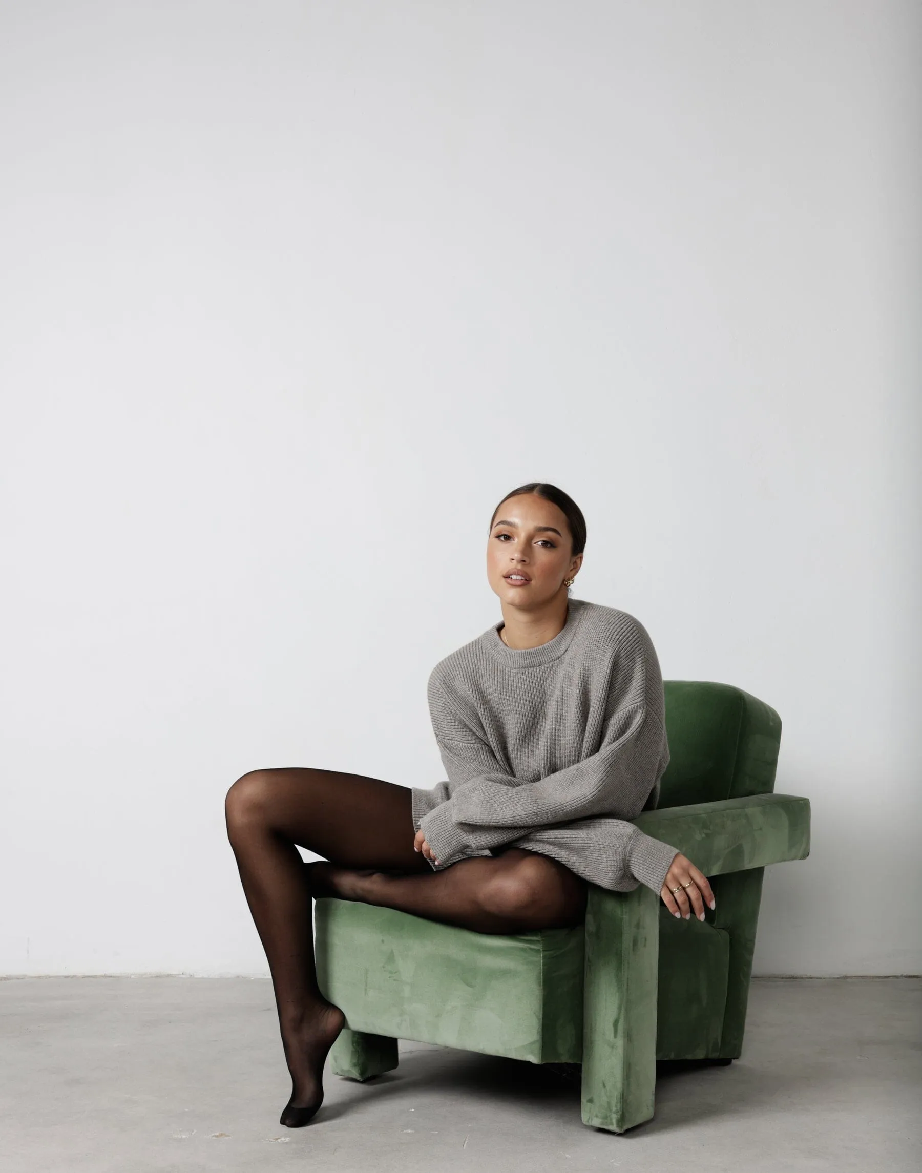 Cody Oversized Jumper (Grey)