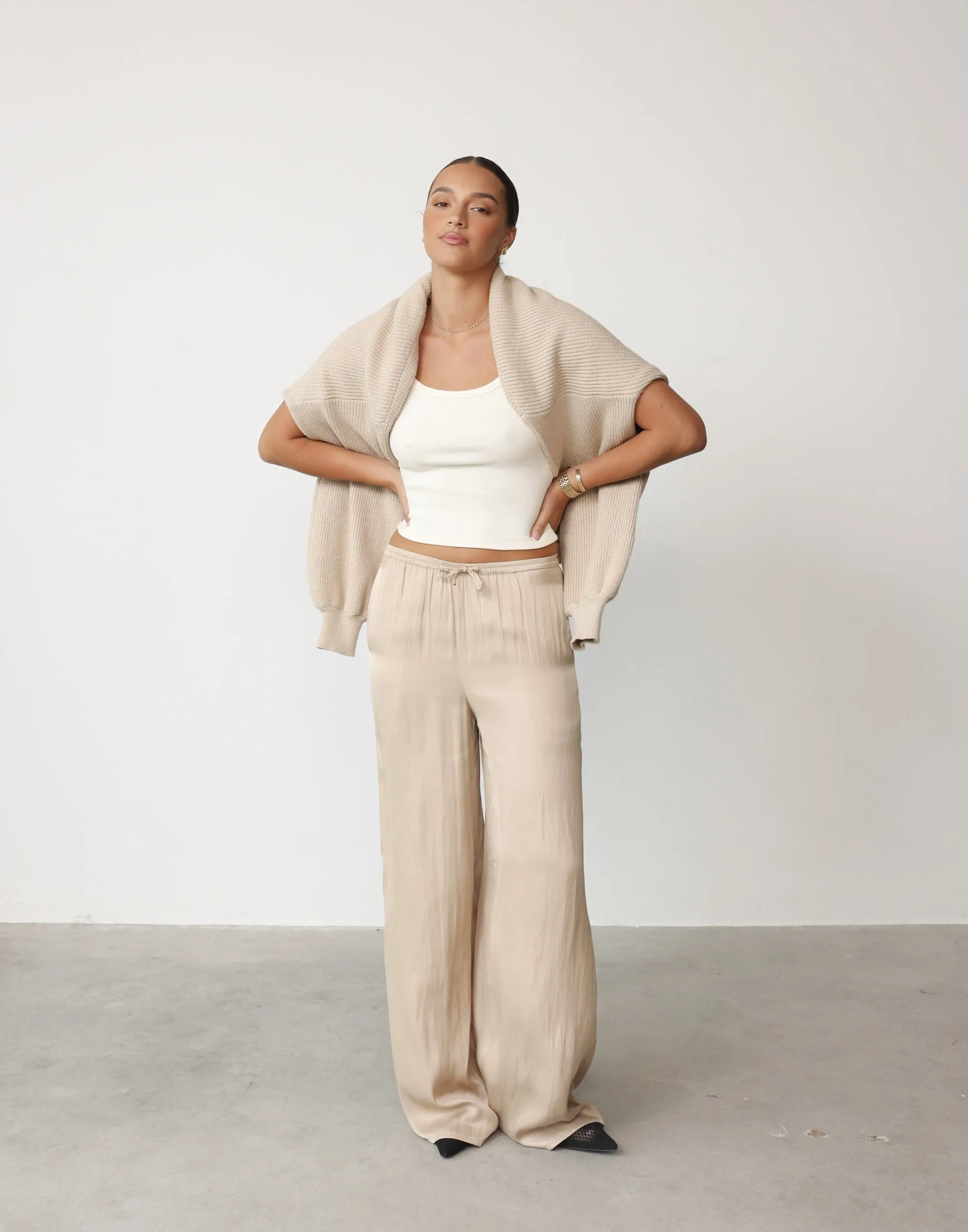 Cody Oversized Jumper (Oatmeal)