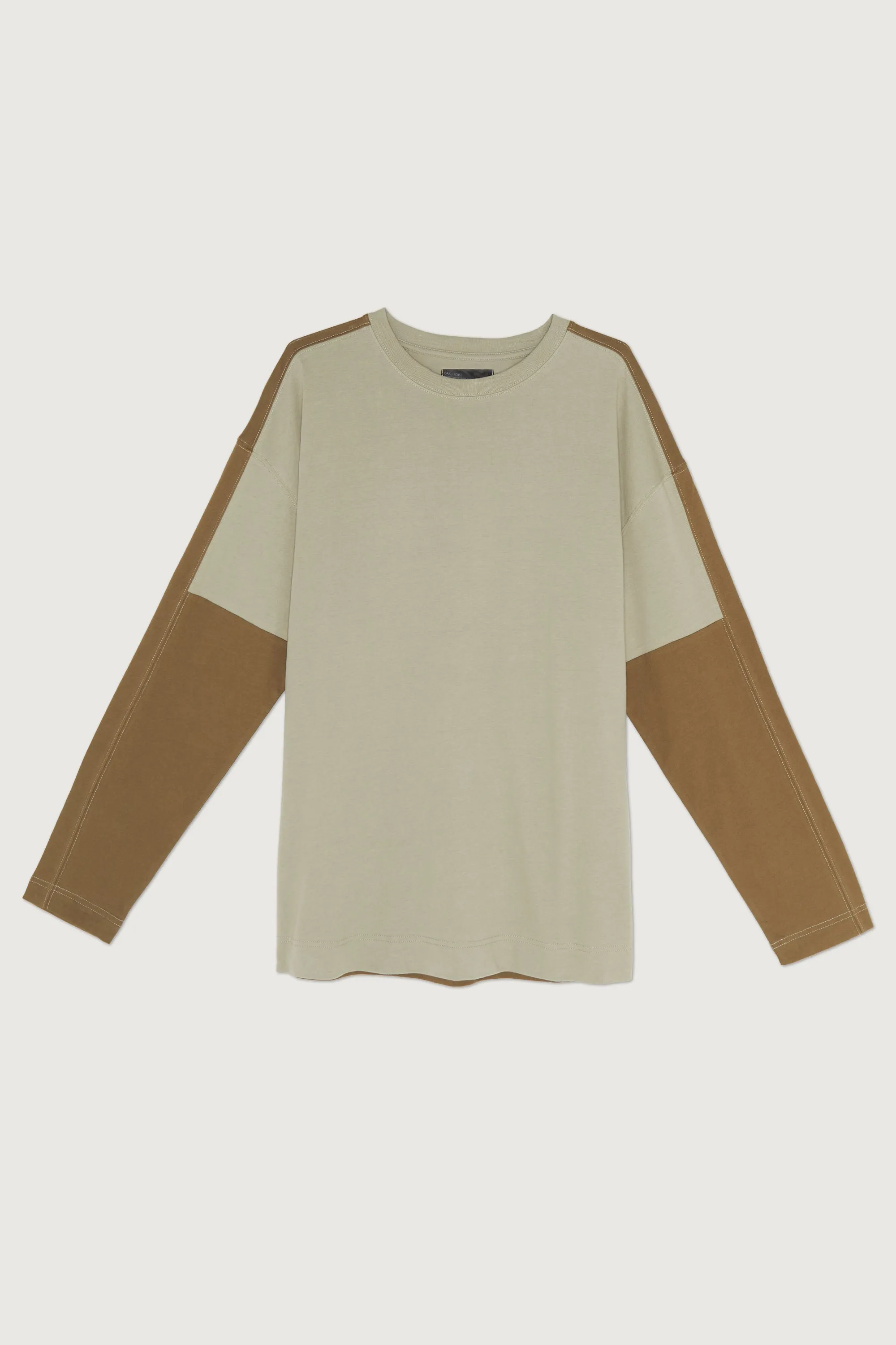 COLOUR BLOCK KNIT TOP