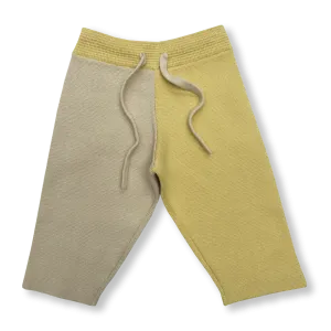 Colour Block Milano Pant - Pistachio/Dusty