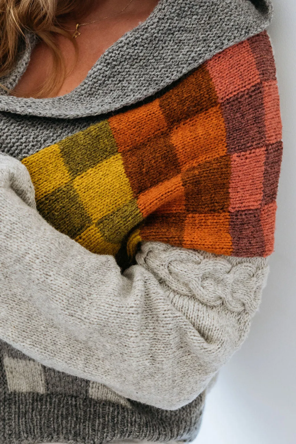 Confetti Plaid – Cardigan