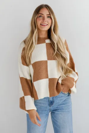 Confirmed Trendsetter Checkered Sweater
