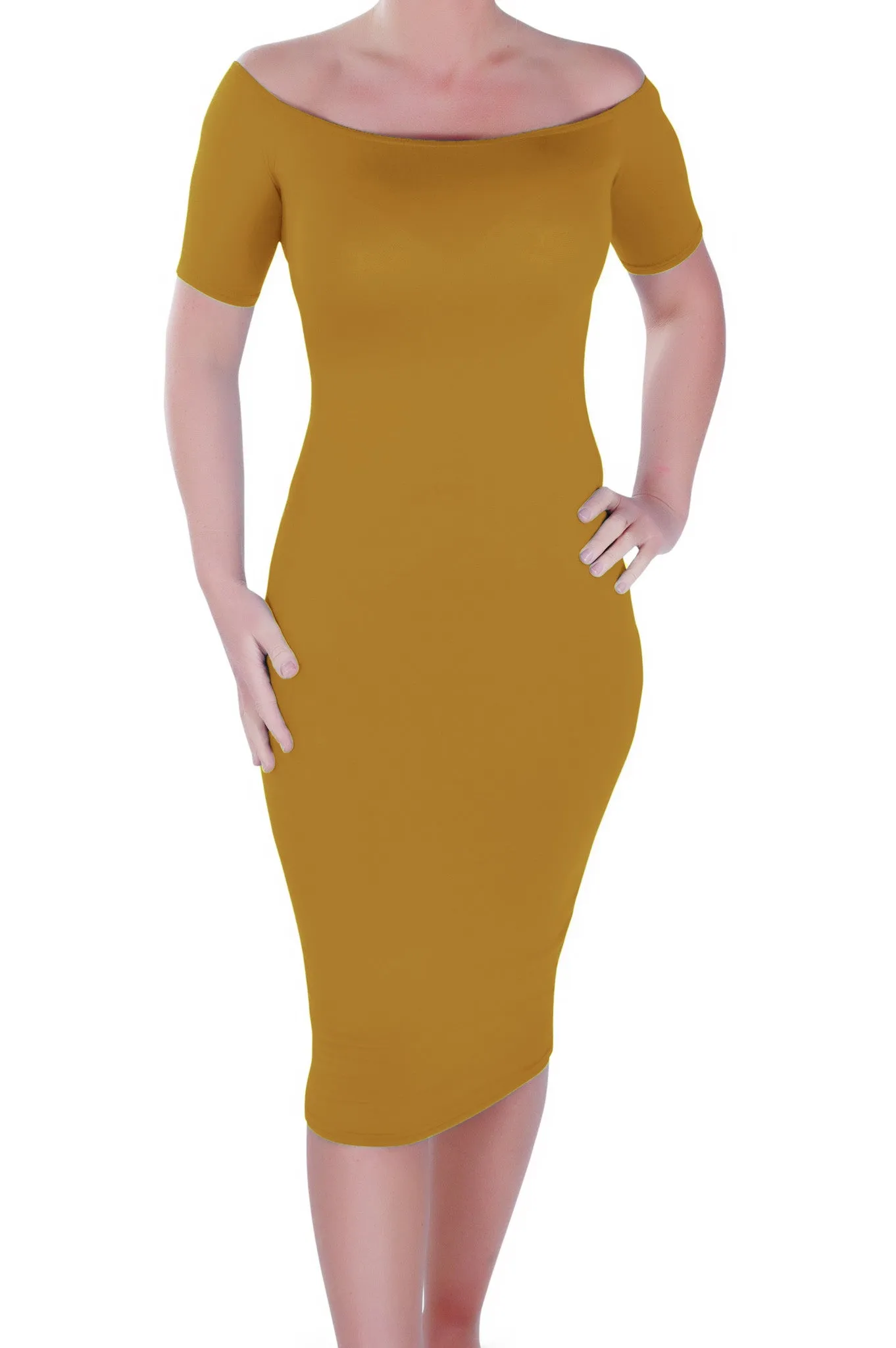 Corinna Off the Shoulder Bodycon