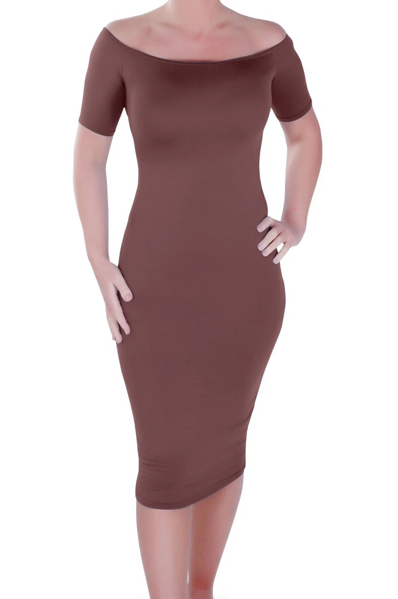 Corinna Off the Shoulder Bodycon