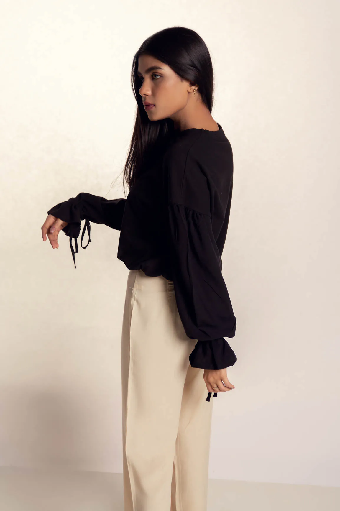 Cotton Knit Top
