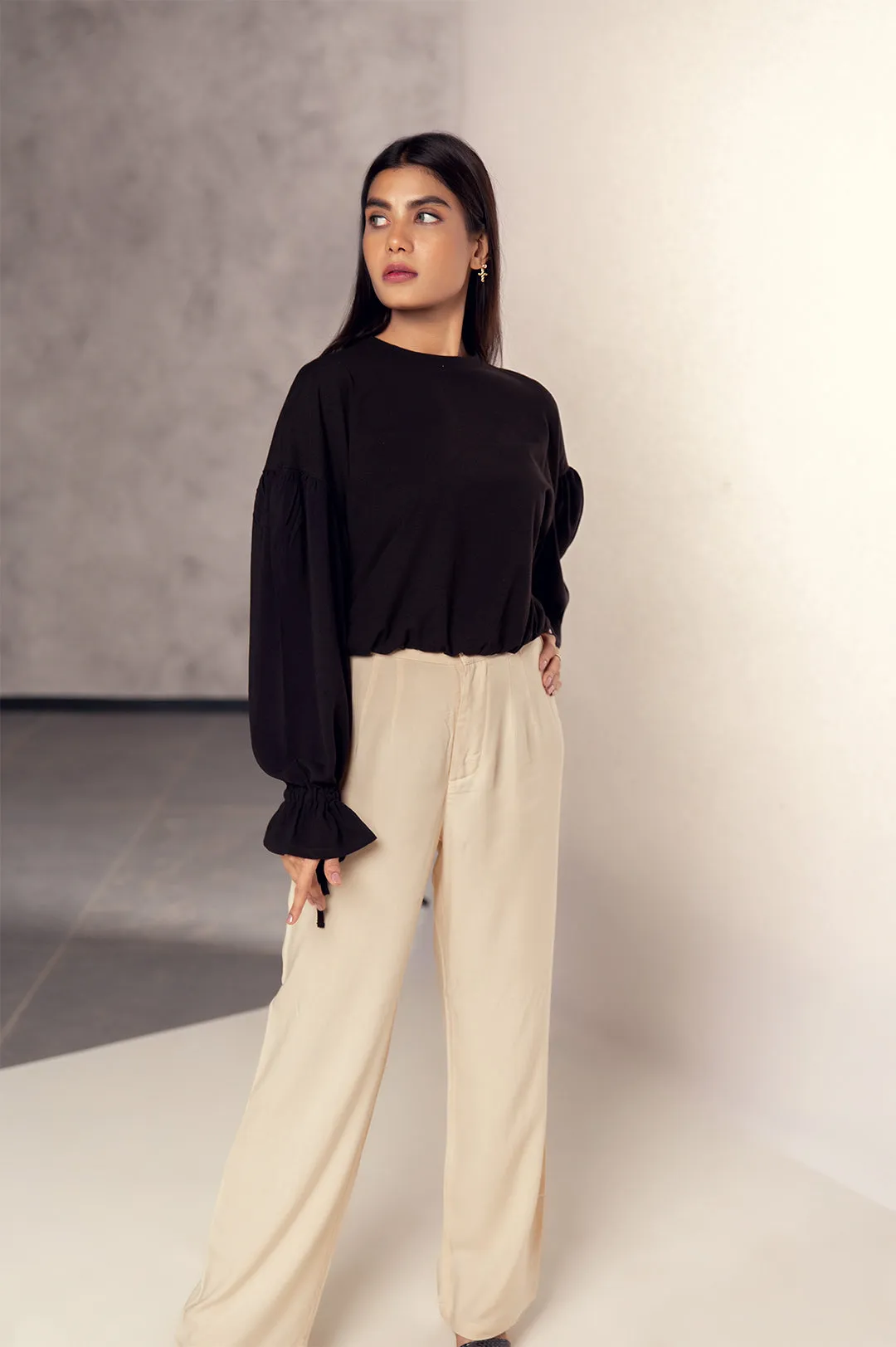 Cotton Knit Top