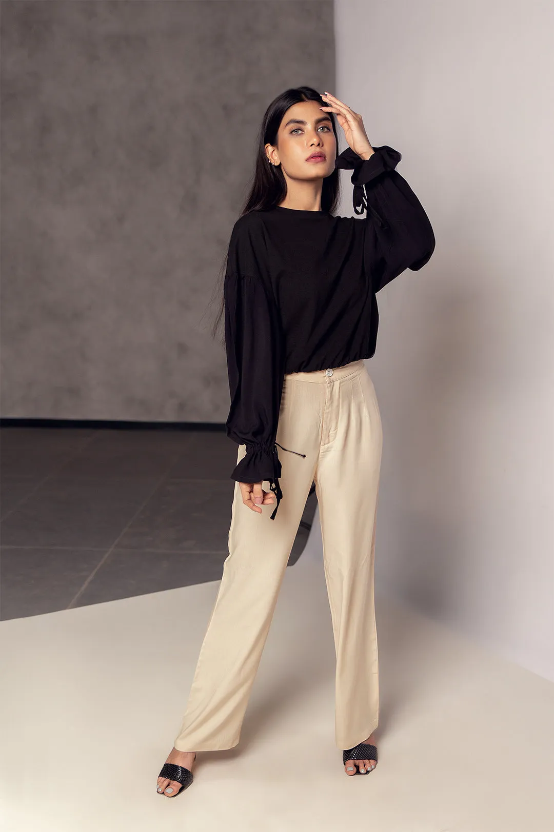 Cotton Knit Top